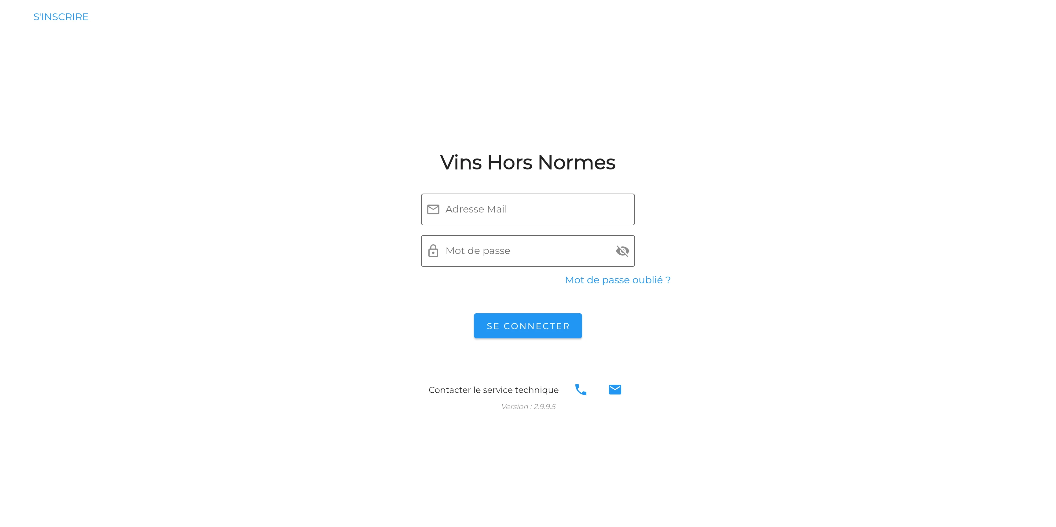 Vins Hors Normes - Application CRM gestion commerciale Flutter